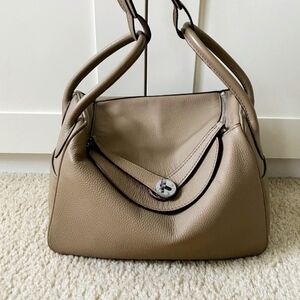 Block Purse Beige